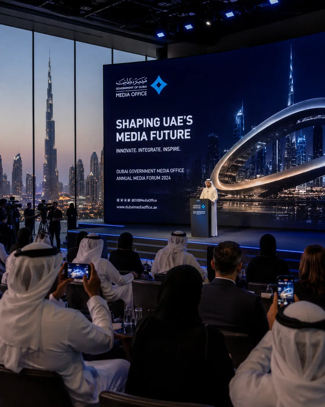 Dubai Media Office Instagram content