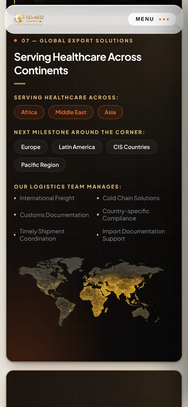 SD Med Solutions on mobile